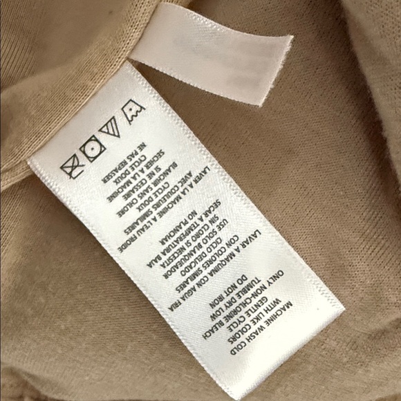 Calvin Klein Beige Sherpa Jacket. Teddy Jacket. Size L - Picture 5 of 9